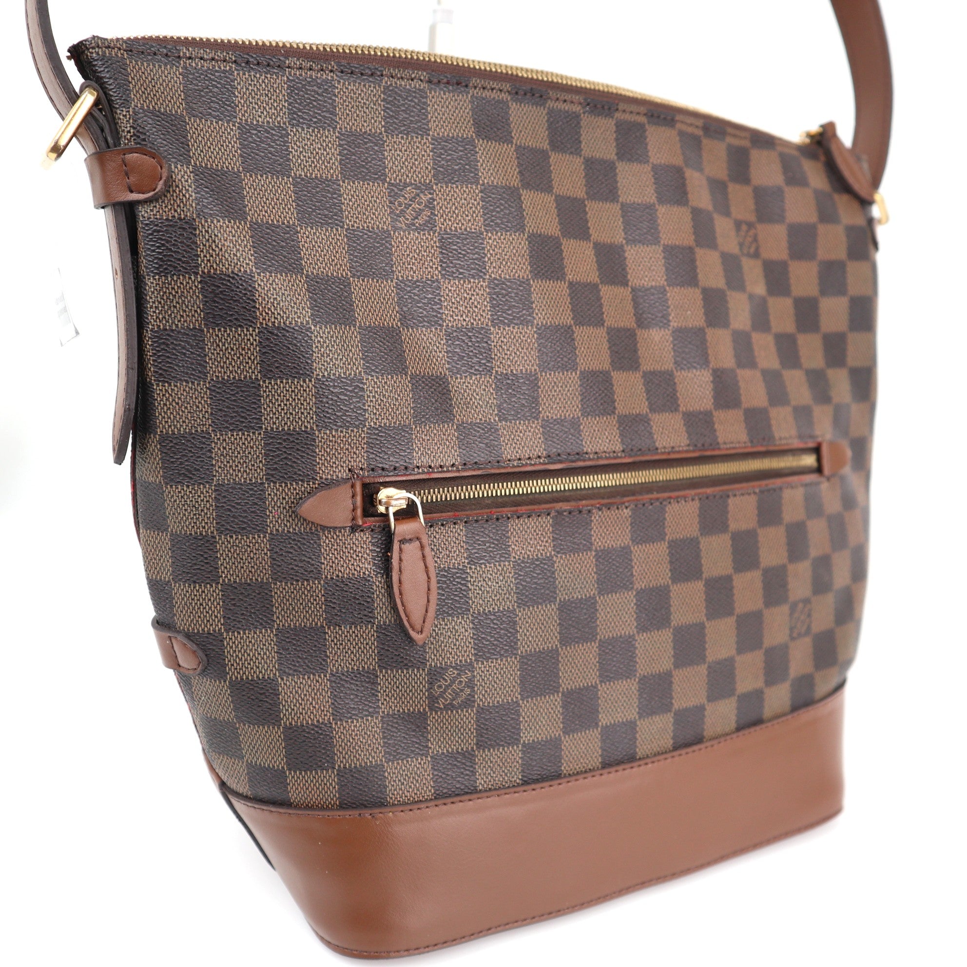 Louis Vuitton Diane Damier Ebene Shoulder Bag Brown Shoulder Bag C1699 | Pre-Owned Very Good Brown Damier Ebene Canvas