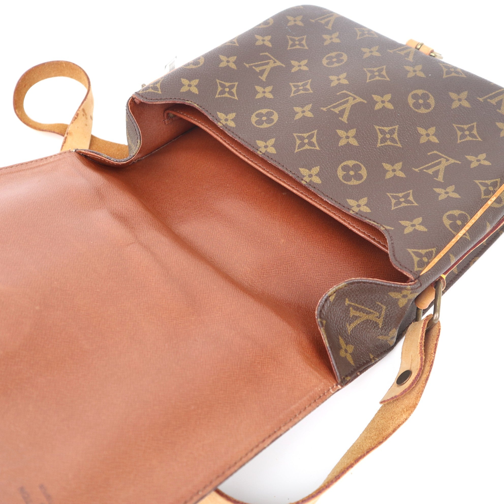 C1115 Louis Vuitton  Cartesier Monogram Shoulder Bag-Pre Owned
