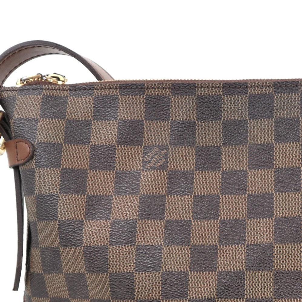 Louis Vuitton Diane Damier Ebene Shoulder Bag Brown Shoulder Bag C1699 | Pre-Owned Very Good Brown Damier Ebene Canvas