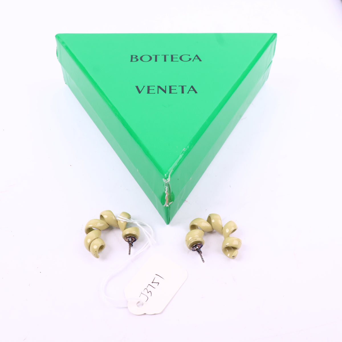 J3751 Bottega Veneta Earrings Turn Ceramic Earrings | Pre-Owned Ceramic