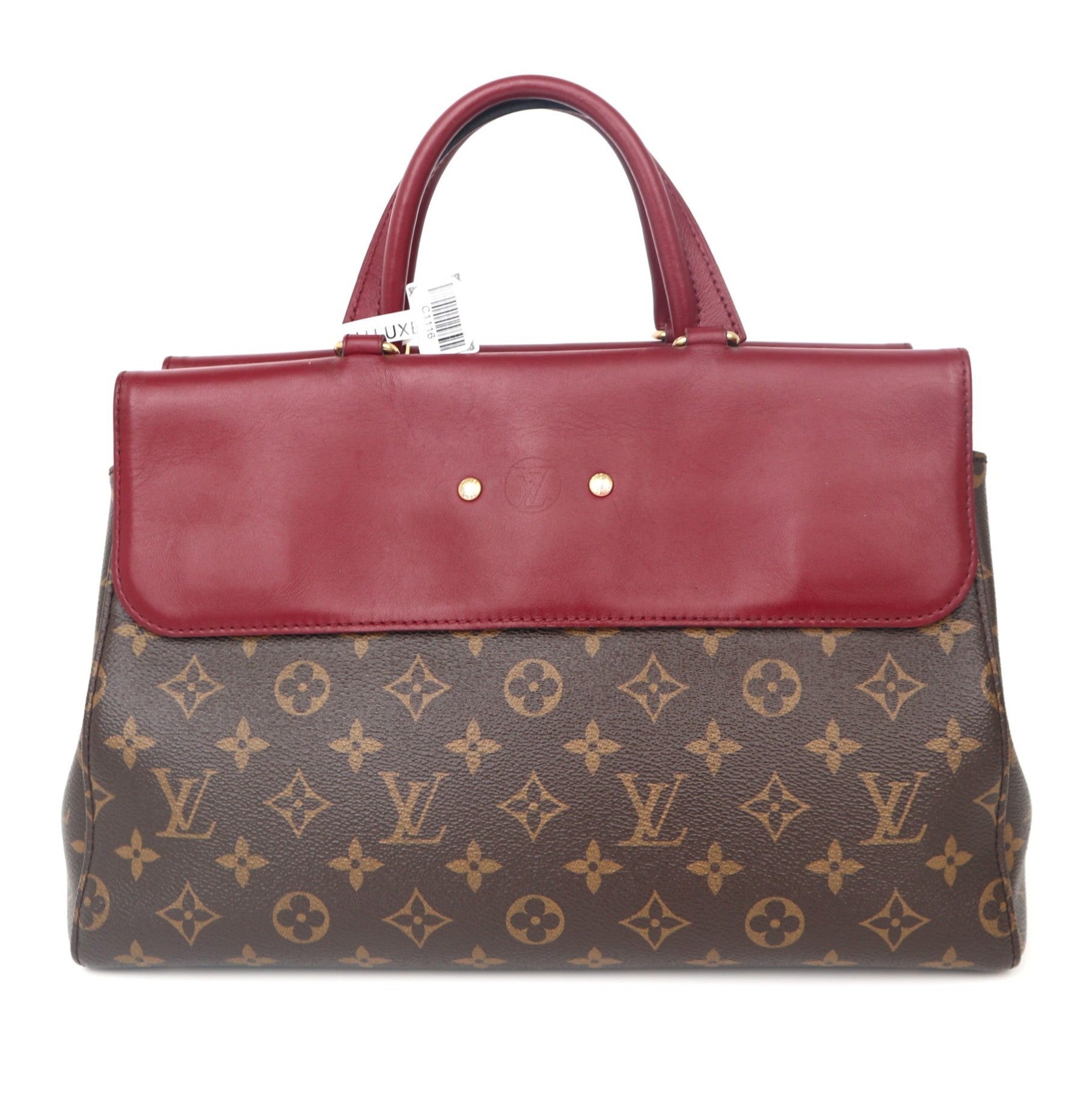C1116 Louis Vuitton Monogram Burgundy Venus  Bag-Pre Owned