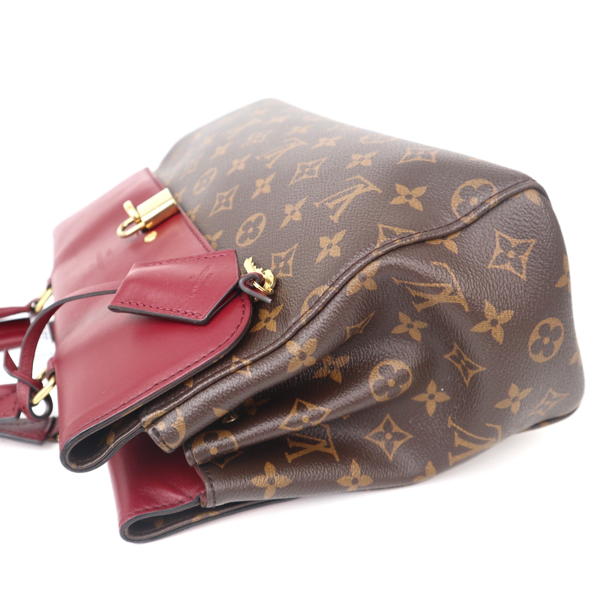 C1116 Louis Vuitton Monogram Burgundy Venus  Bag-Pre Owned