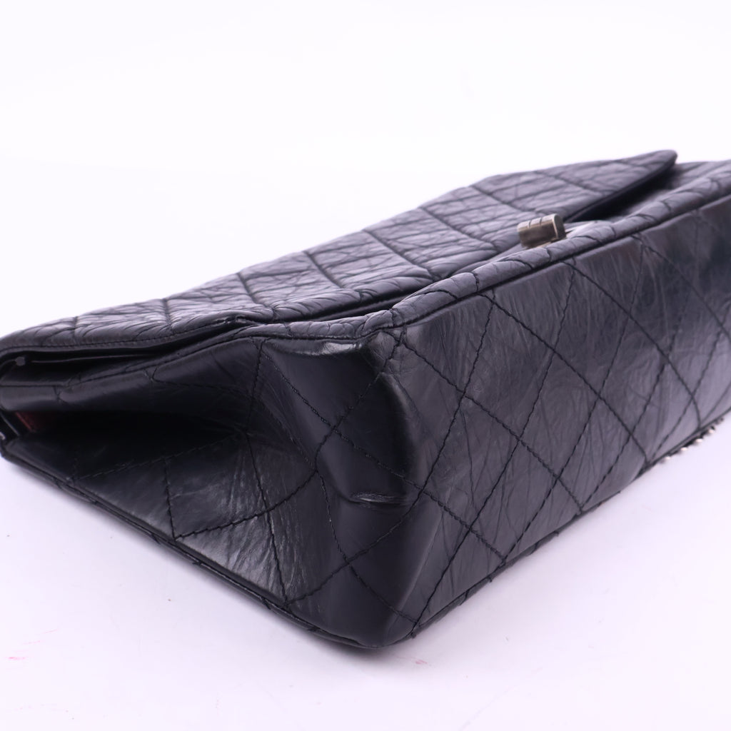 J3753 Chanel Shoulder Bag 2.55 Reissue Maxi Double Flap Bag | Pre-Owned Leather