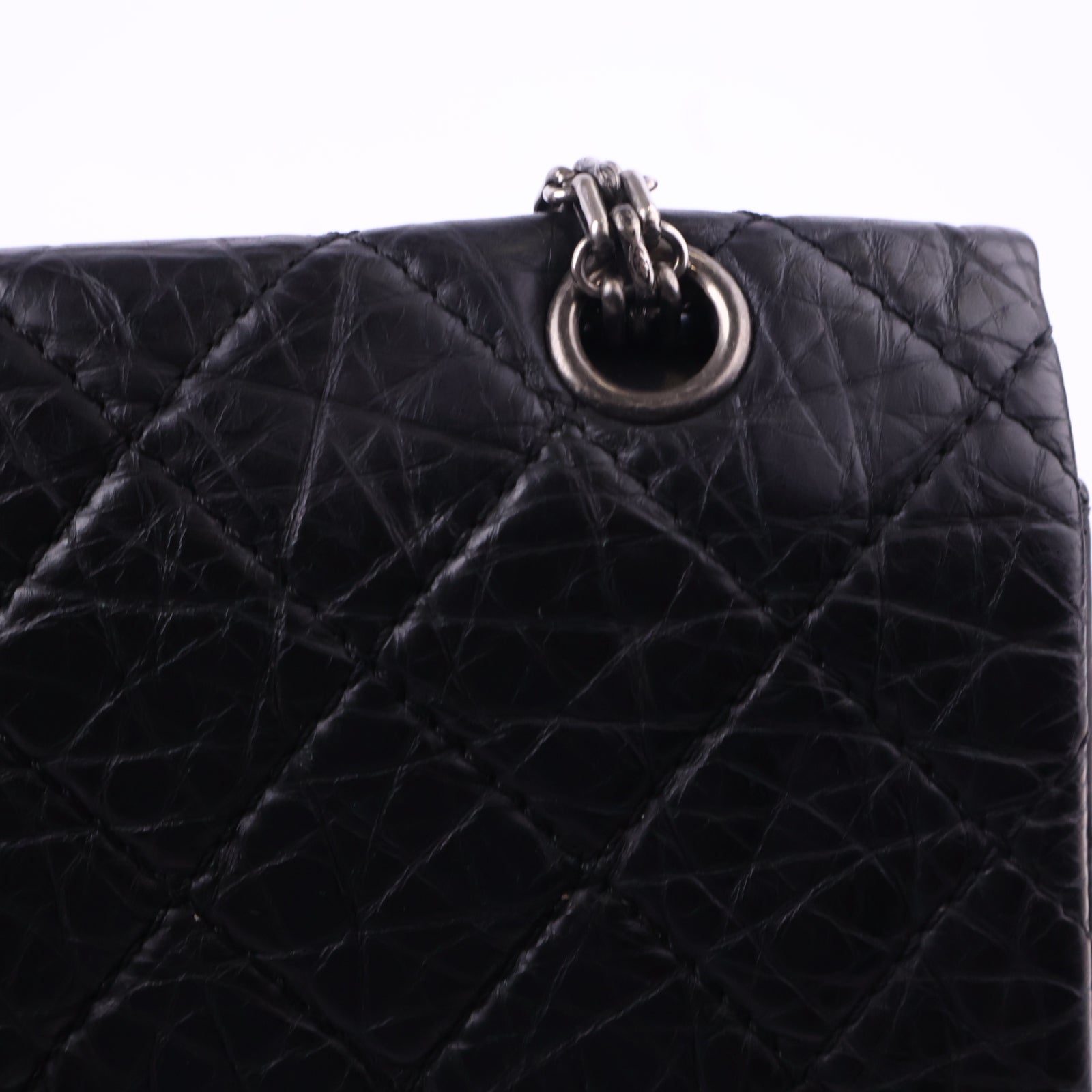 J3753 Chanel Shoulder Bag 2.55 Reissue Maxi Double Flap Bag | Pre-Owned Leather