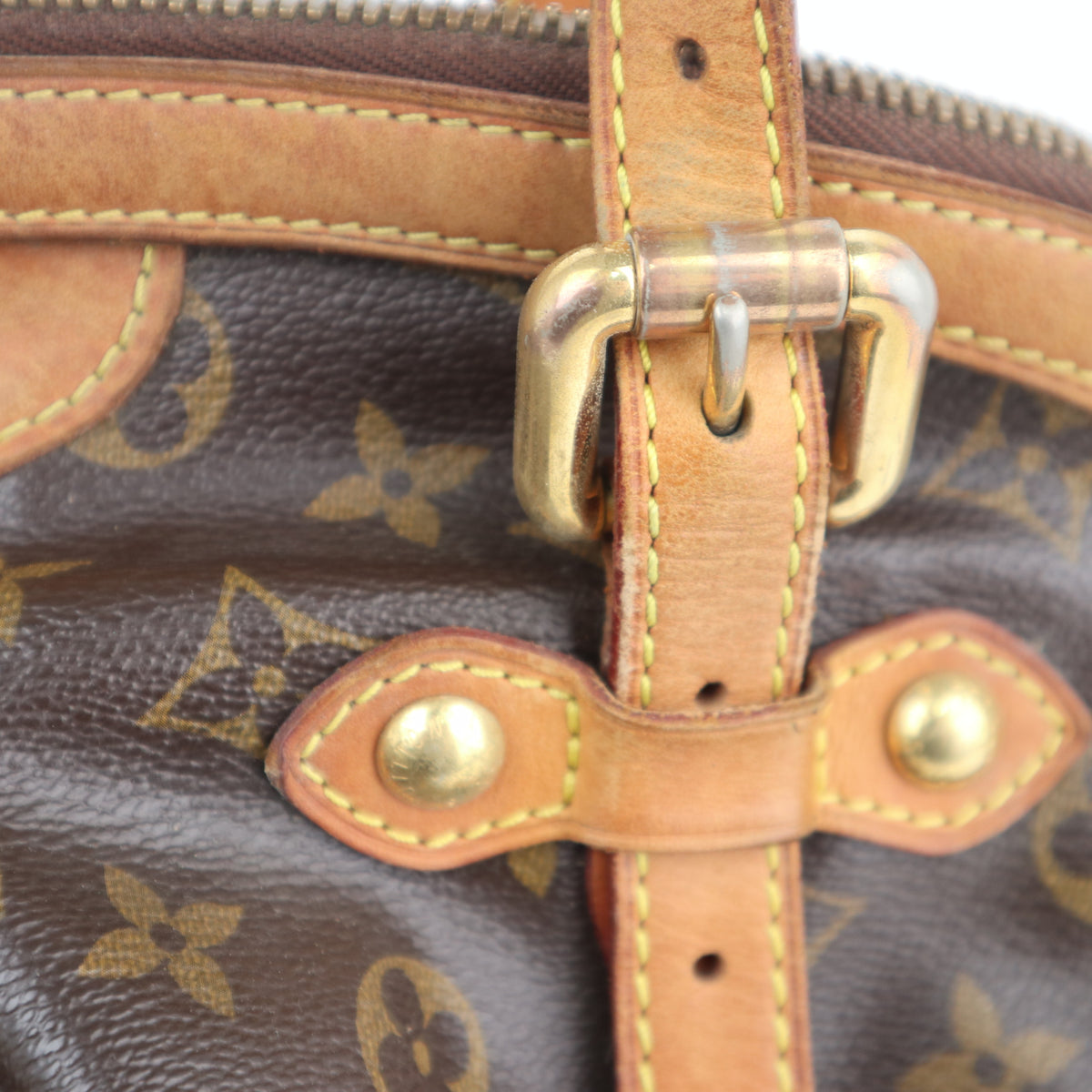 C2567 Louis Vuitton Shoulder Bag Monogram Canvas Tivoli GM | Pre-Owned Very Good Brown Canvas Monogram