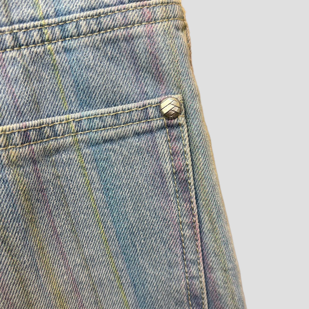CHANEL Tie Dye Denim Shorts- 95% new