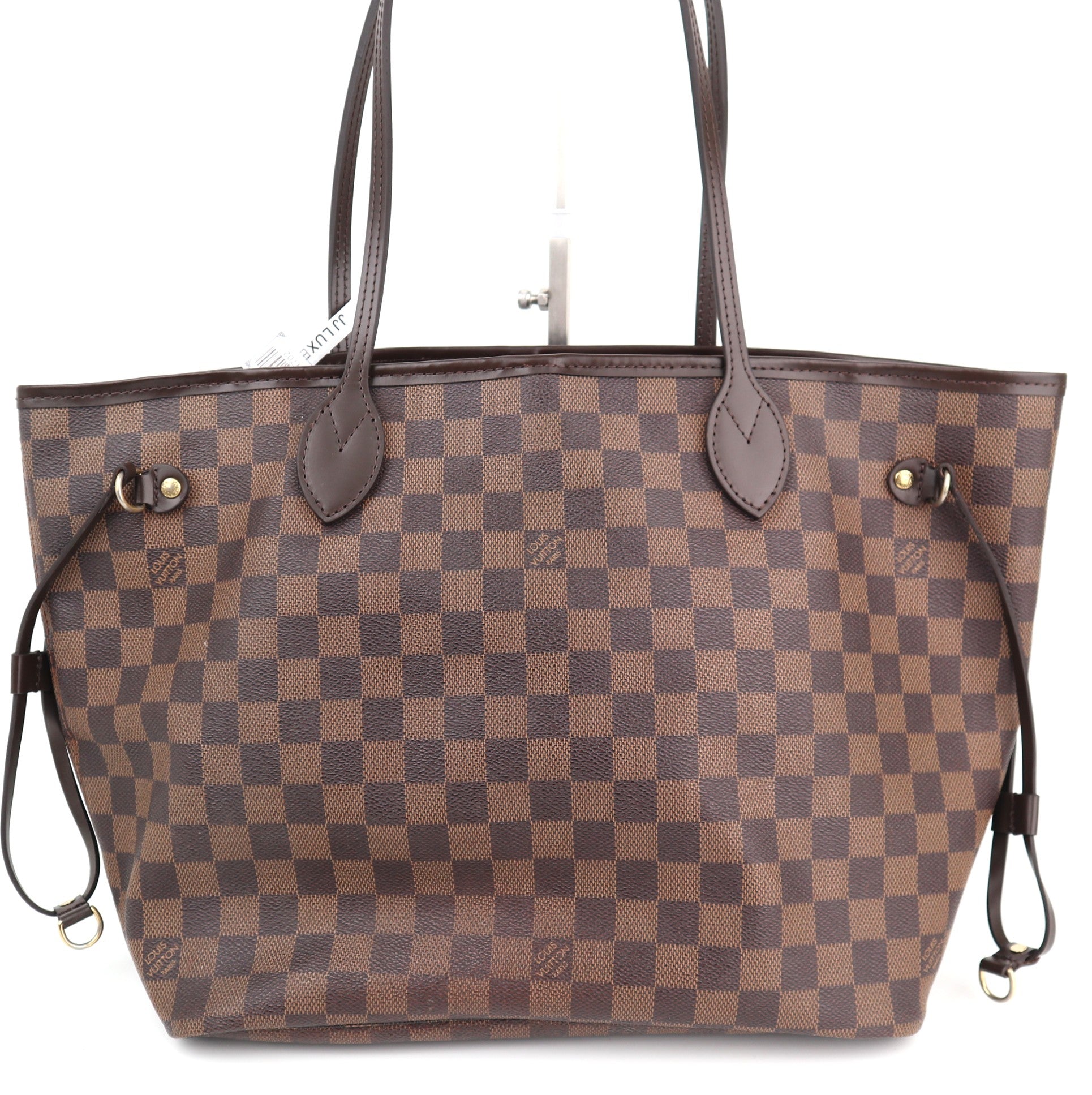 Louis Vuitton Neverfull MM Damier Ebene Shoulder Bag C1702R | Pre-Owned Excellent Brown Damier Ebene Canvas
