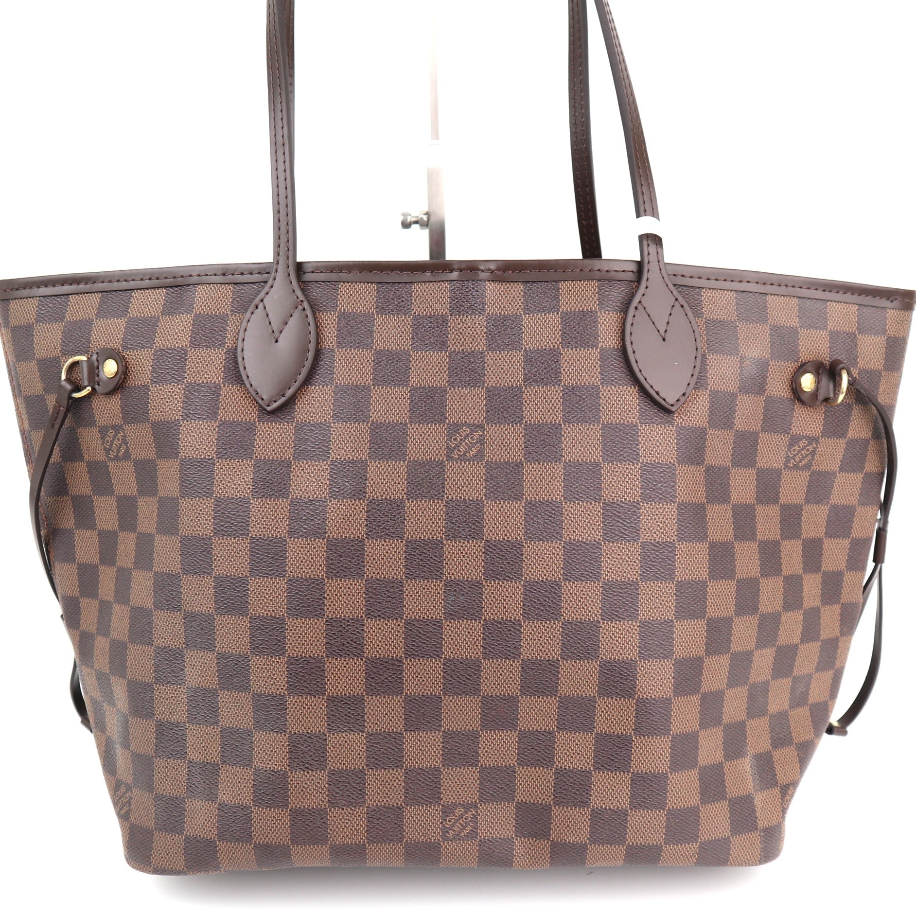 Louis Vuitton Neverfull MM Damier Ebene Shoulder Bag C1702R | Pre-Owned Excellent Brown Damier Ebene Canvas