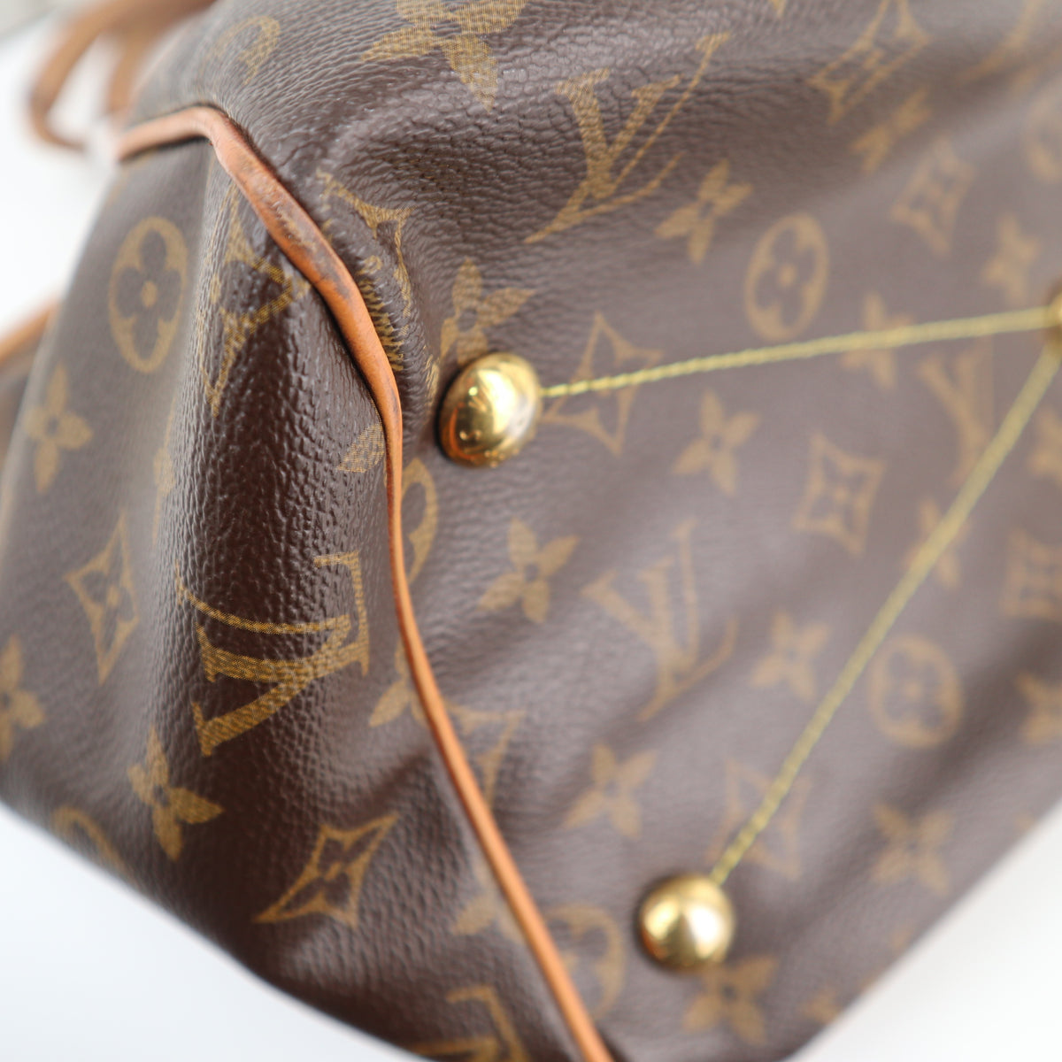 C2567 Louis Vuitton Shoulder Bag Monogram Canvas Tivoli GM | Pre-Owned Very Good Brown Canvas Monogram