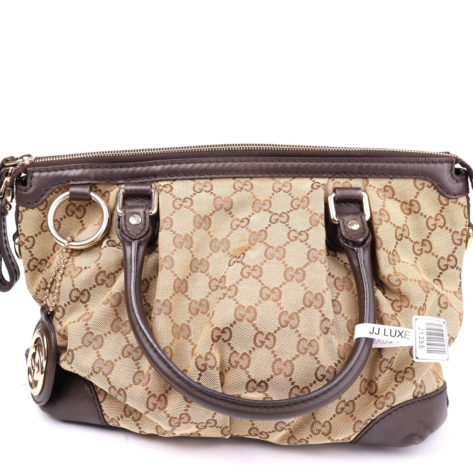 J1355 Gucci Sukey Tote Bag Medium- Pre Owned