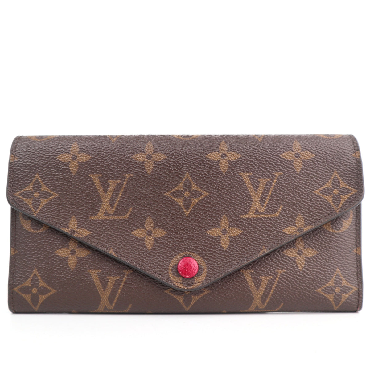 C2568 Louis Vuitton Wallet Monogram Josephine Wallet | Pre-Owned Excellent Brown Canvas Monogram