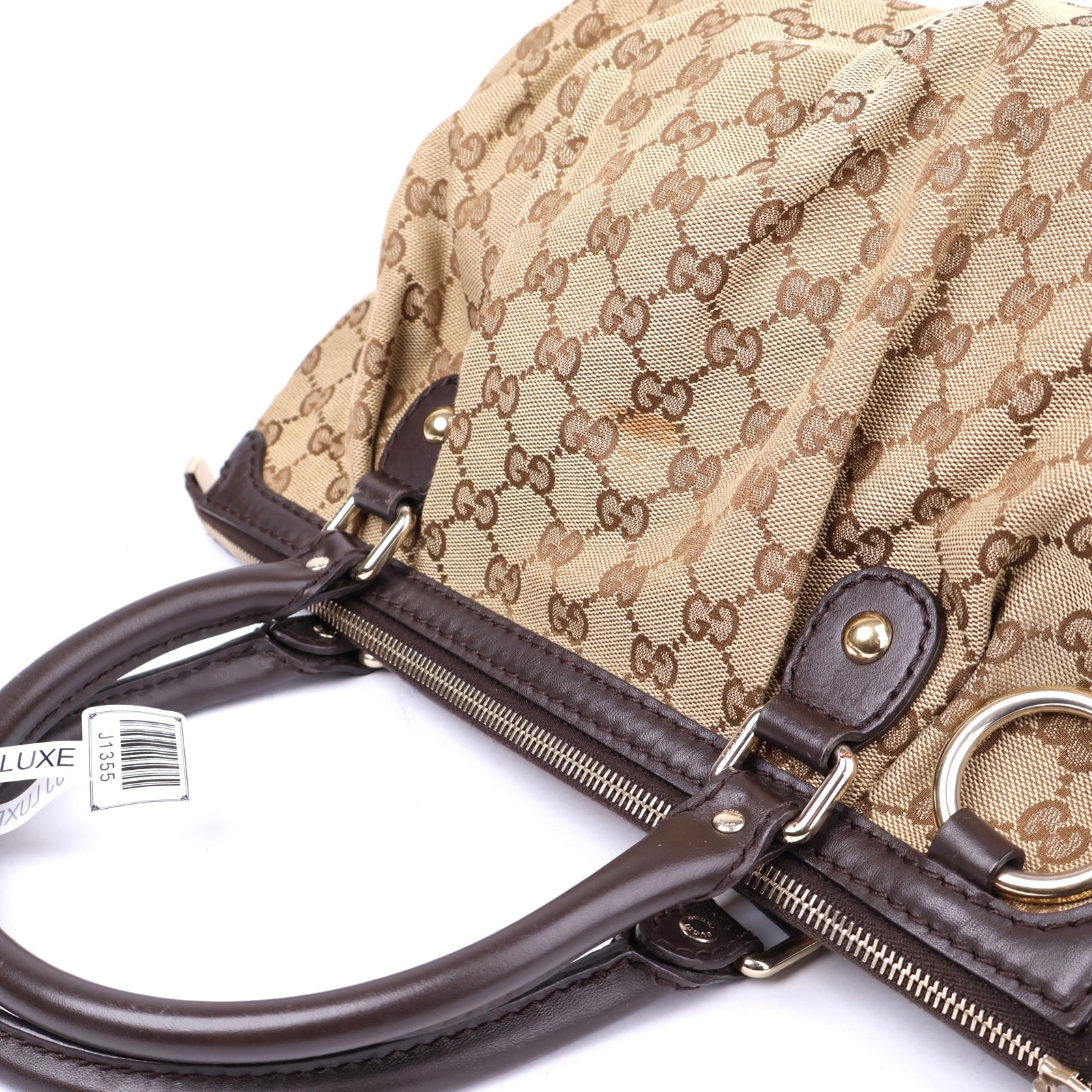 J1355 Gucci Sukey Tote Bag Medium- Pre Owned