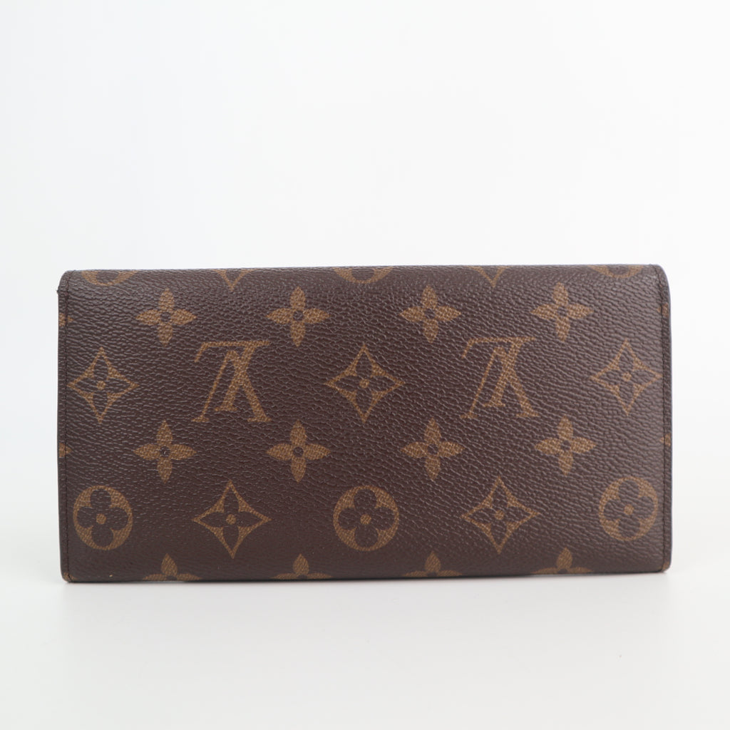 C2568 Louis Vuitton Wallet Monogram Josephine Wallet | Pre-Owned Excellent Brown Canvas Monogram