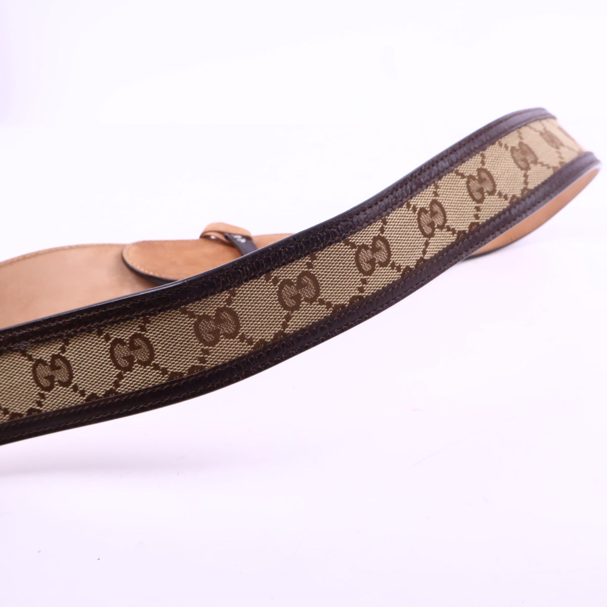 J2837# Gucci Belt Leather Belt | Pre-Owned Leather