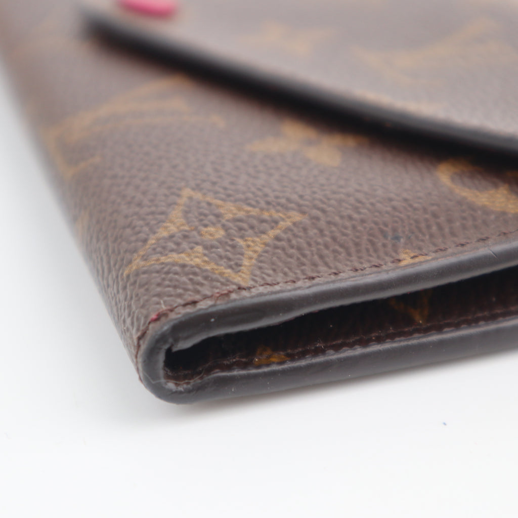 C2568 Louis Vuitton Wallet Monogram Josephine Wallet | Pre-Owned Excellent Brown Canvas Monogram