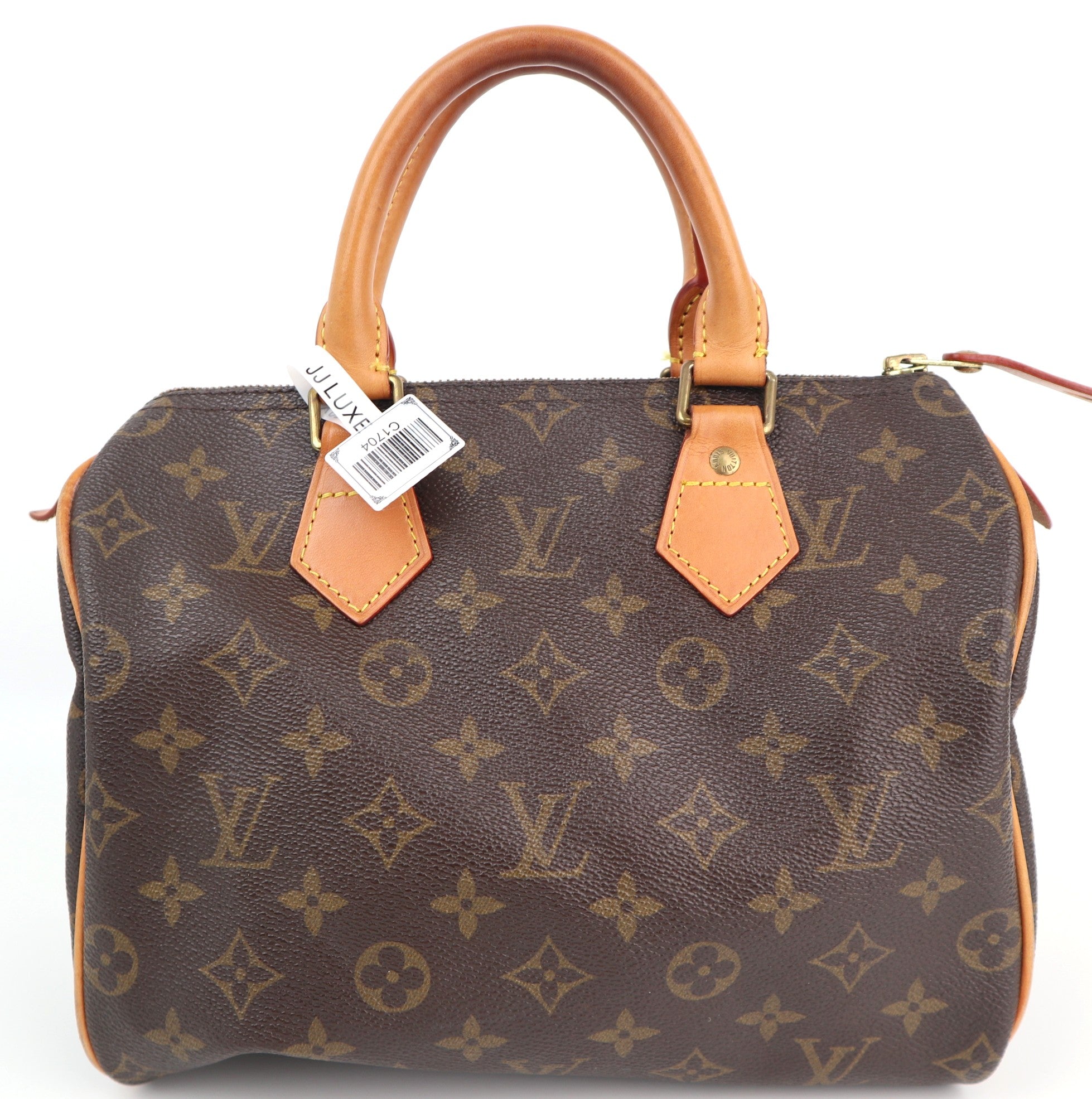 Louis Vuitton Monogram Speedy 25 Shoulder Bag C1704R | Pre-Owned Very Good Brown Monogram Canvas