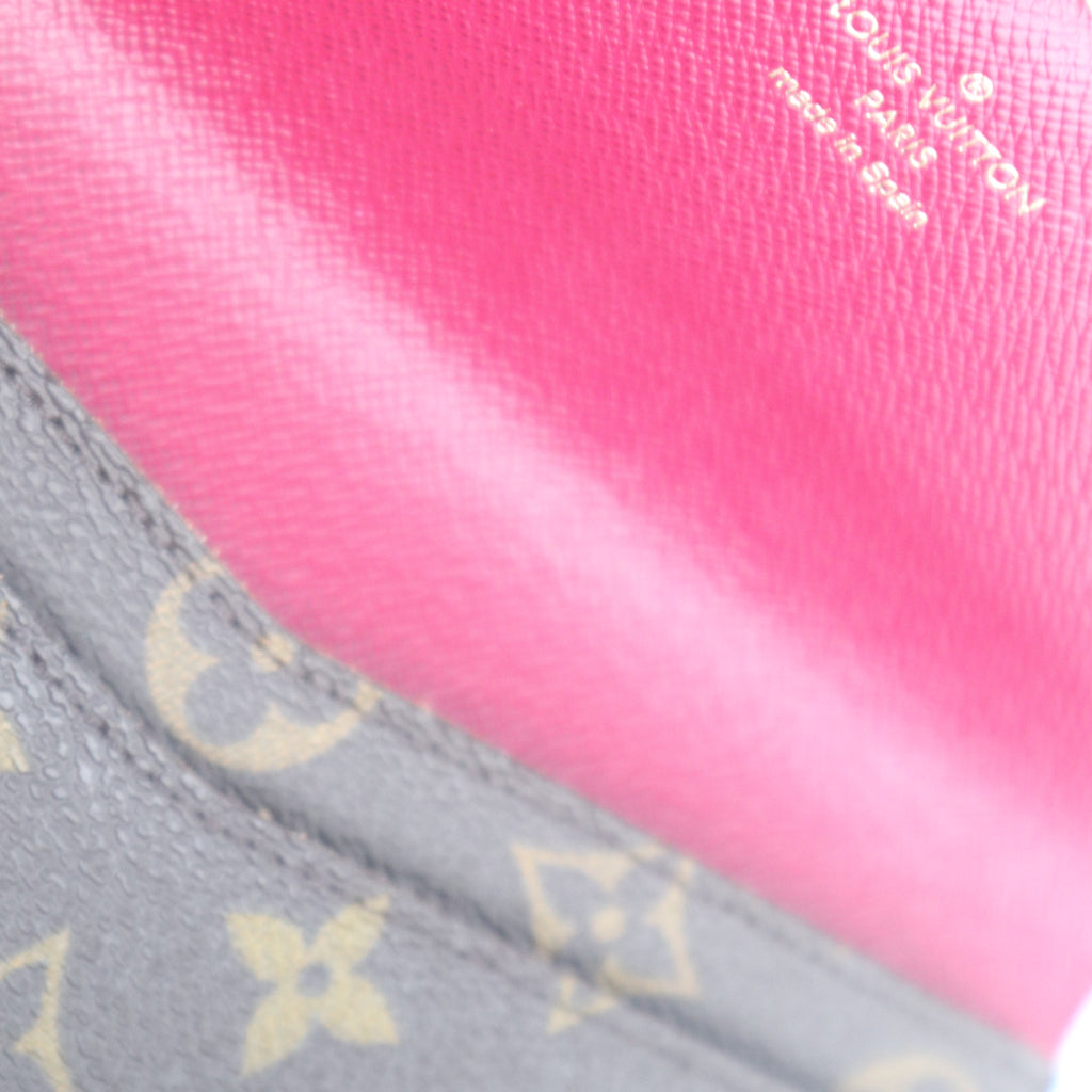 C2568 Louis Vuitton Wallet Monogram Josephine Wallet | Pre-Owned Excellent Brown Canvas Monogram