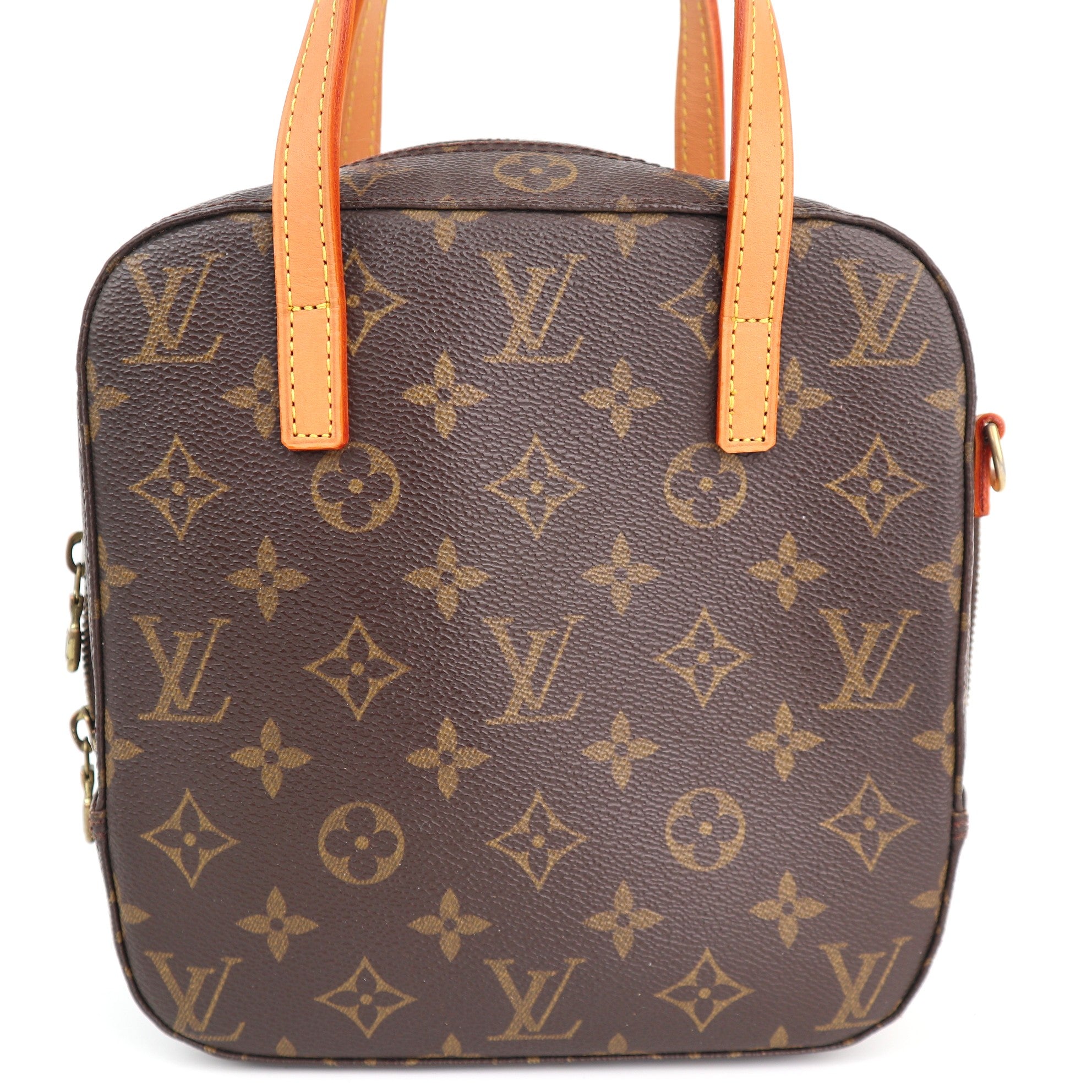 Louis Vuitton Monogram Spontini Shoulder Bag C1706R | Pre-Owned Excellent Brown Monogram Canvas