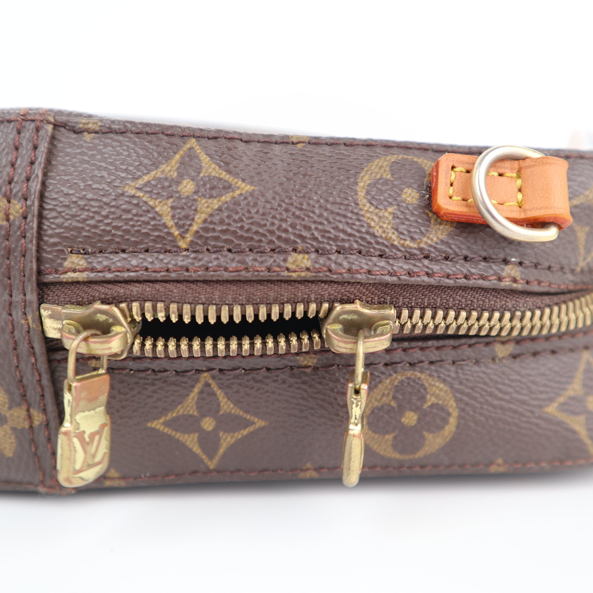 Louis Vuitton Monogram Spontini Shoulder Bag C1706R | Pre-Owned Excellent Brown Monogram Canvas