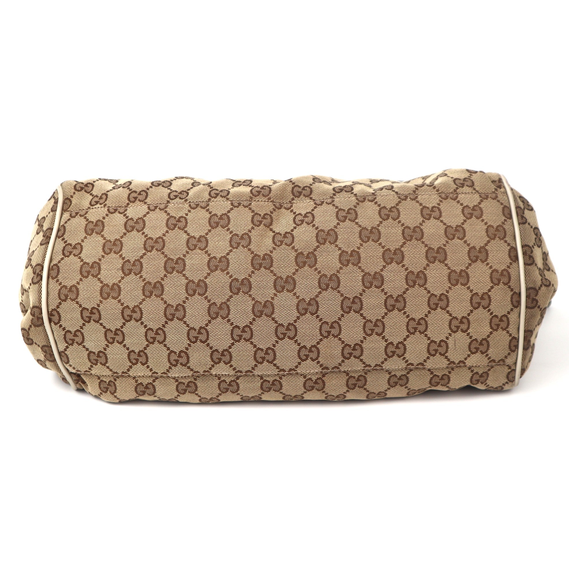 C1119 Gucci Monogram Canvas Sukey Dome Bag-Pre Owned