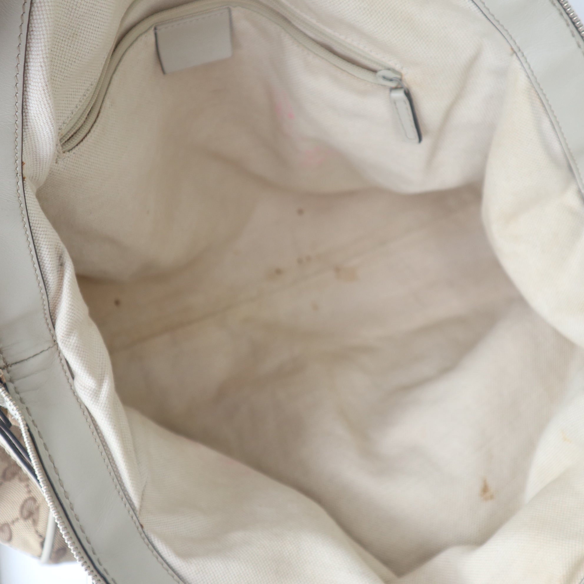 C1119 Gucci Monogram Canvas Sukey Dome Bag-Pre Owned