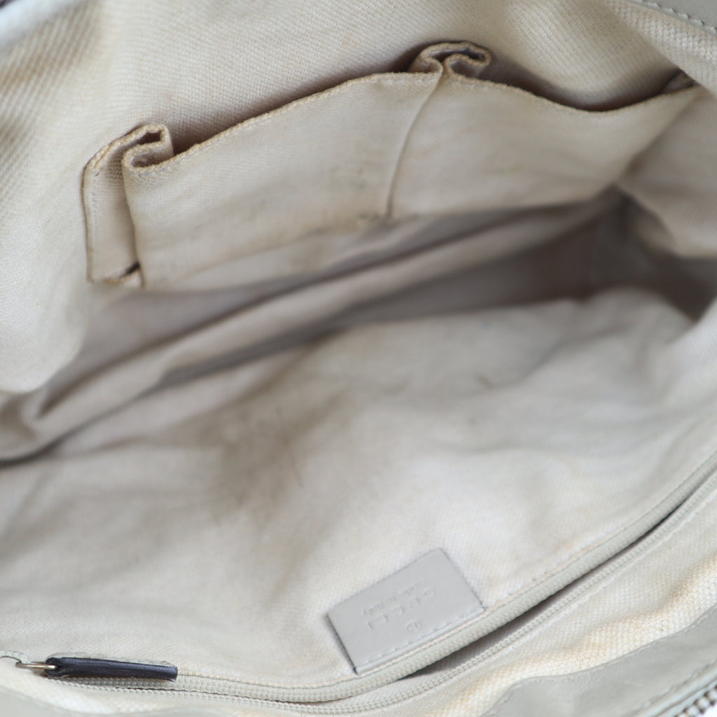 C2571 Gucci Shoulder Bag Sukey GG Canvas | Pre-Owned Very Good Brown Canvas GG