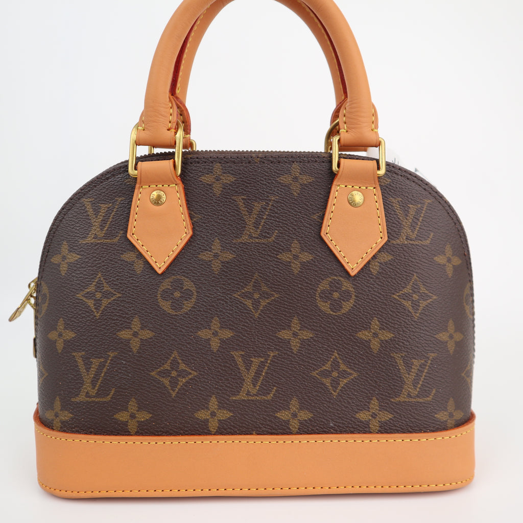 Louis Vuitton Monogram Alma BB Shoulder Bag C3136R | Pre-Owned Excellent Brown Monogram Canvas