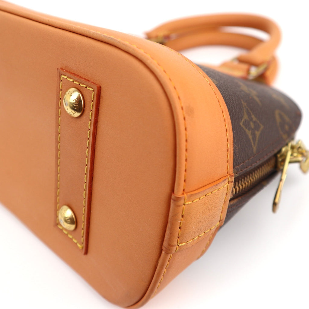 Louis Vuitton Monogram Alma BB Shoulder Bag C3136R | Pre-Owned Excellent Brown Monogram Canvas