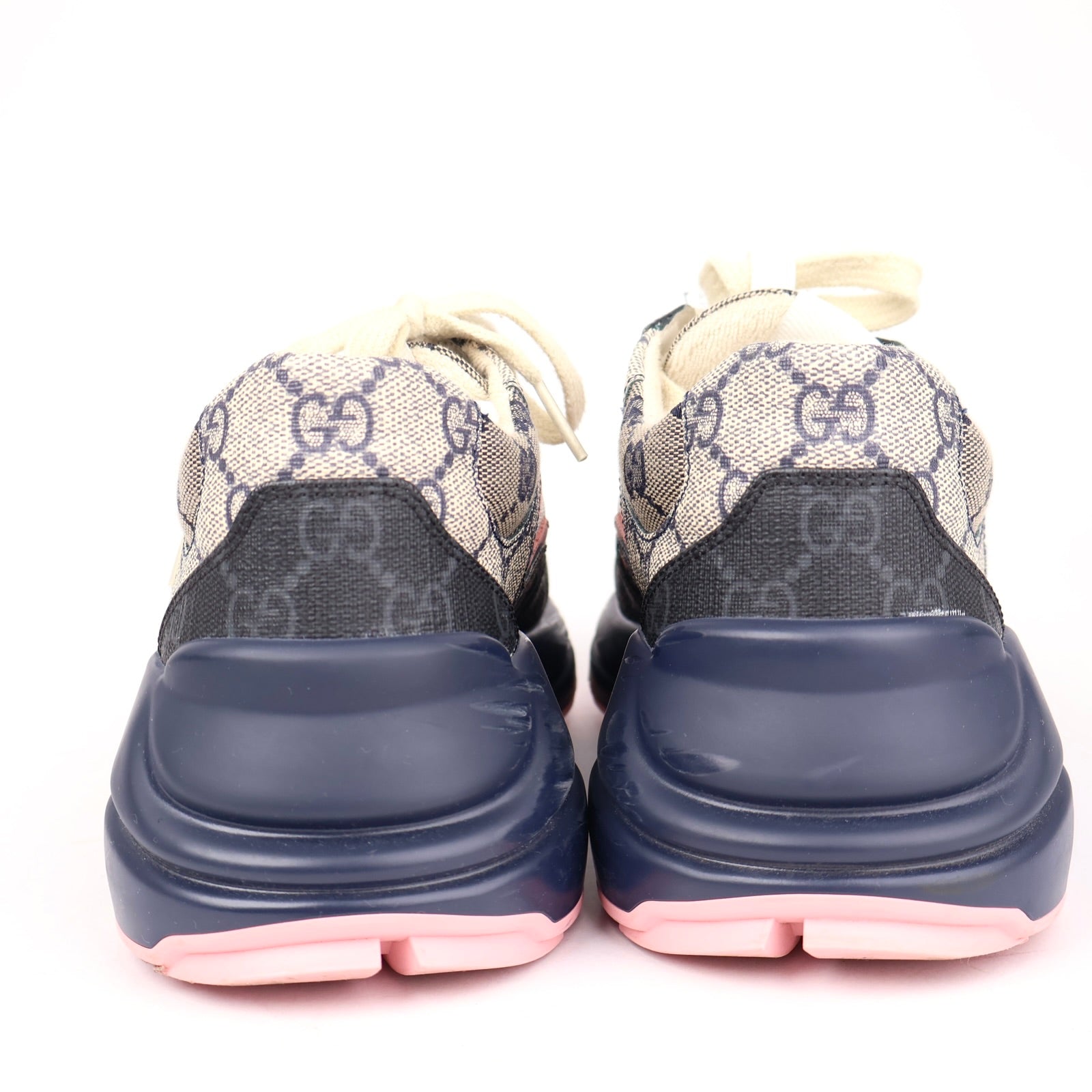 J1322 Gucci Rhyton GG Supreme Monogram Sneakers EU37/UK4 - Pre Owned