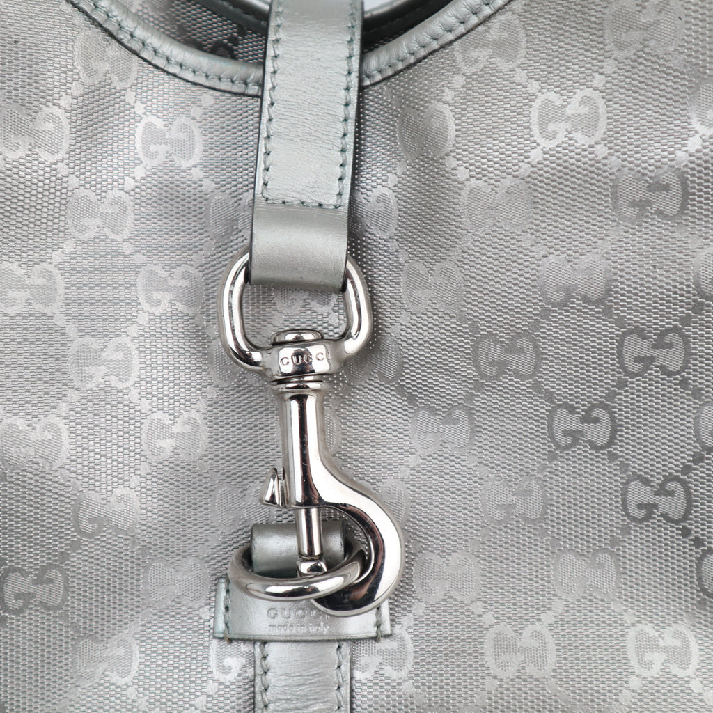 C2573 Gucci Shoulder Bag GG Imprimé Jackie Bag | Pre-Owned Excellent Brown Canvas GG