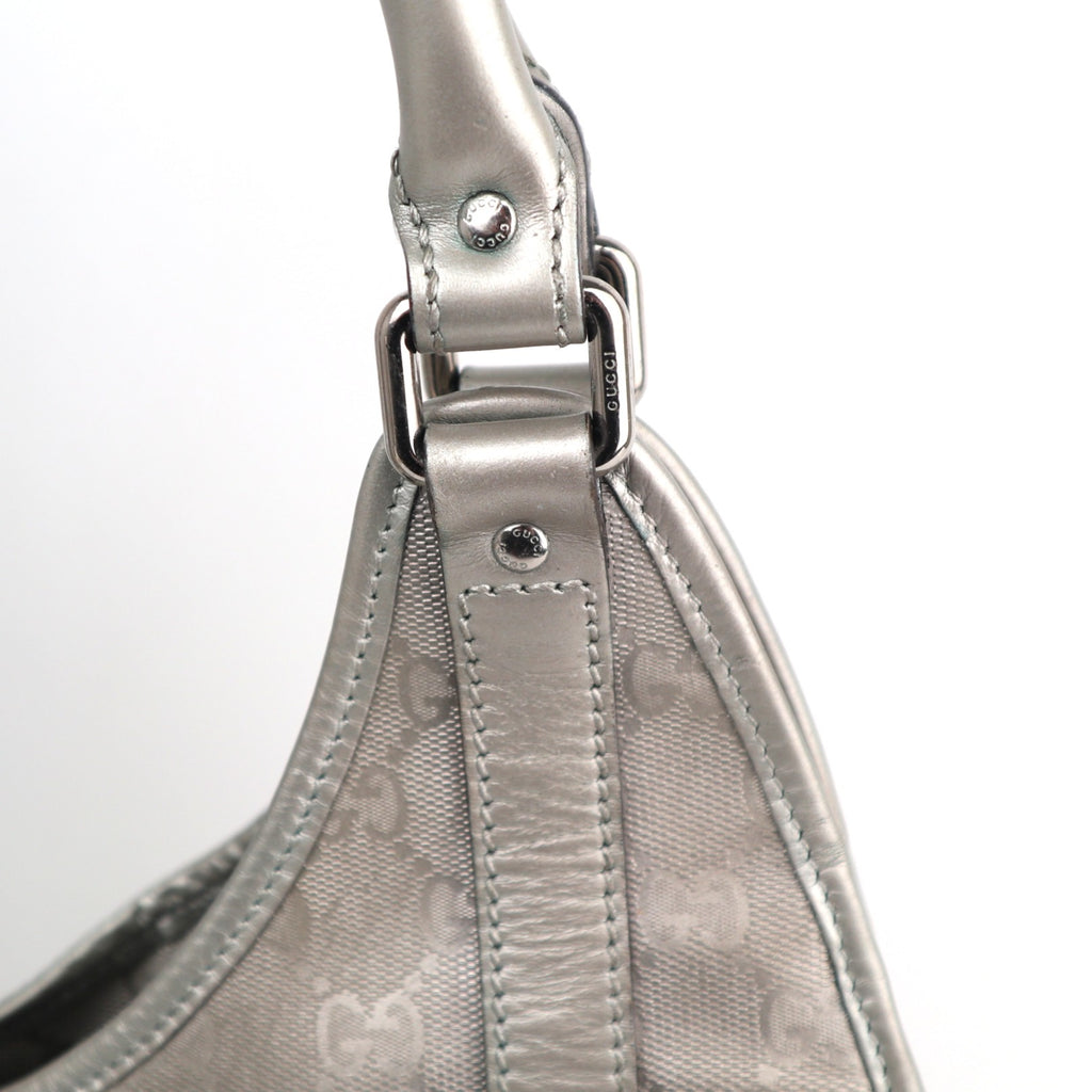 C2573 Gucci Shoulder Bag GG Imprimé Jackie Bag | Pre-Owned Excellent Brown Canvas GG