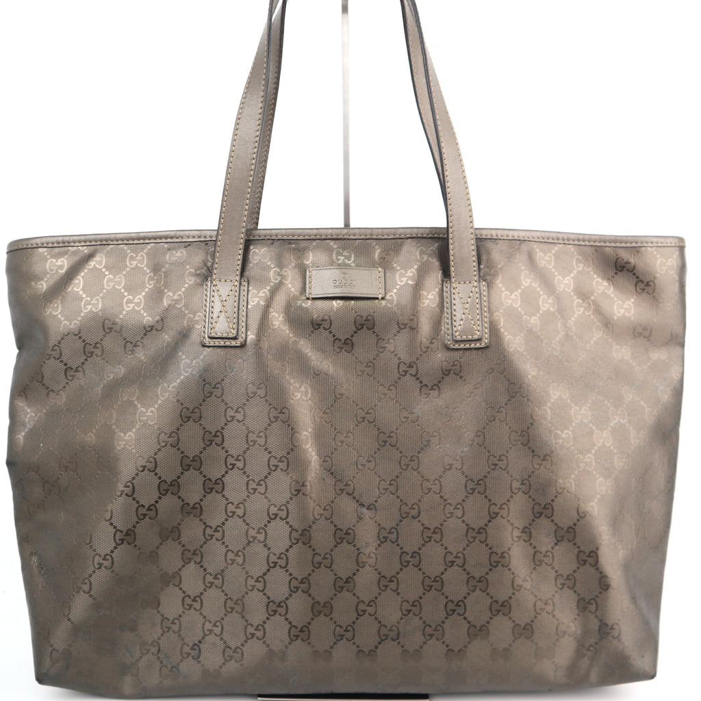 C2574 Gucci Tote Bag GG Imprimé Joy Large Tote | Pre-Owned Excellent Brown Canvas GG