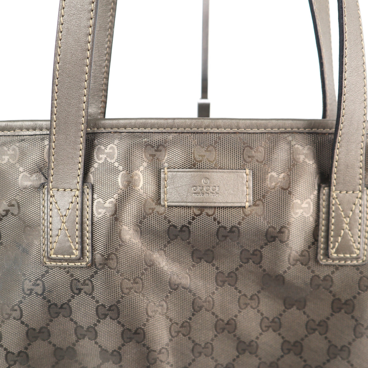 C2574 Gucci Tote Bag GG Imprimé Joy Large Tote | Pre-Owned Excellent Brown Canvas GG