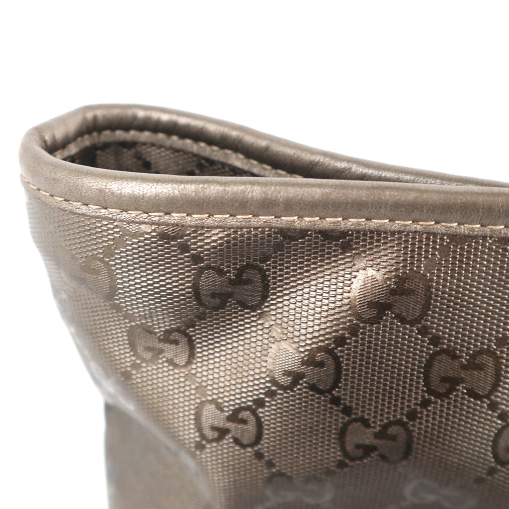 C2574 Gucci Tote Bag GG Imprimé Joy Large Tote | Pre-Owned Excellent Brown Canvas GG