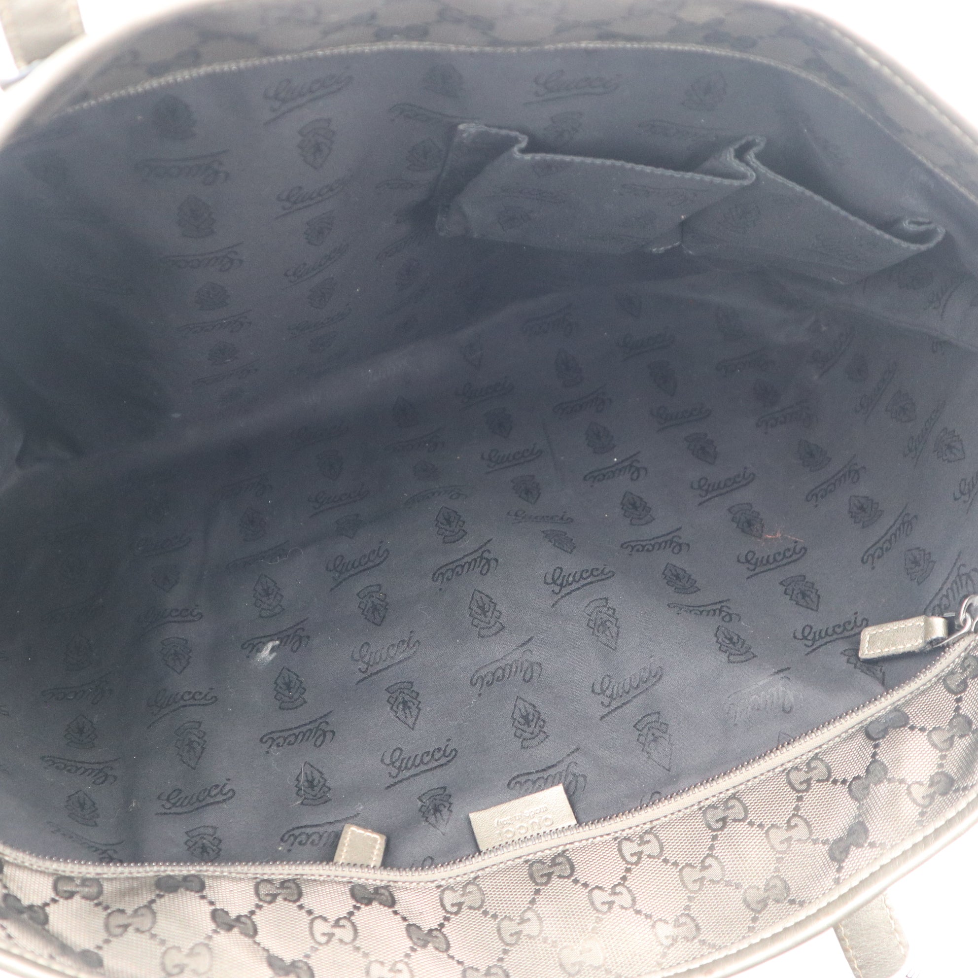 C2574 Gucci Tote Bag GG Imprimé Joy Large Tote | Pre-Owned Excellent Brown Canvas GG