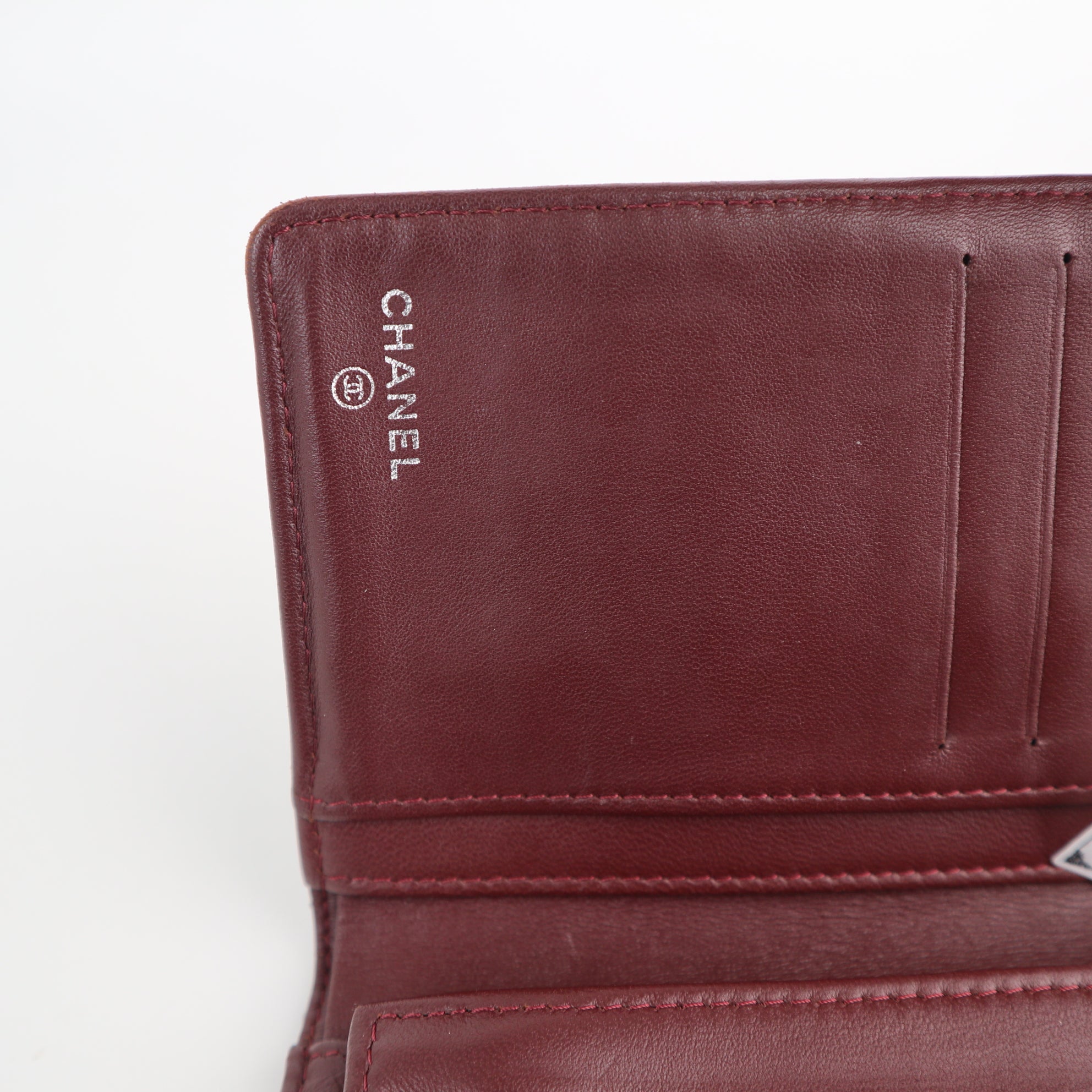 C2575 Chanel Wallet Black Quilted Lambskin Classic Long Wallet | Pre-Owned Very Good Black Leather Quilted