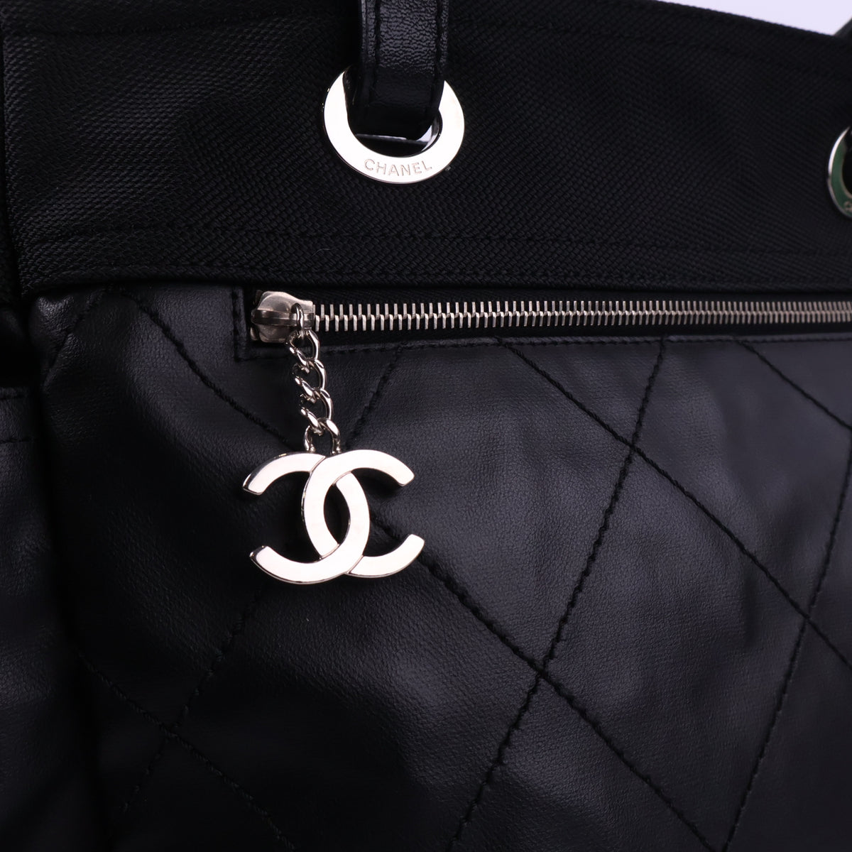 J2897 Chanel Tote Bag Paris-biarritz cloth handbag | Pre-Owned Like New Fabric