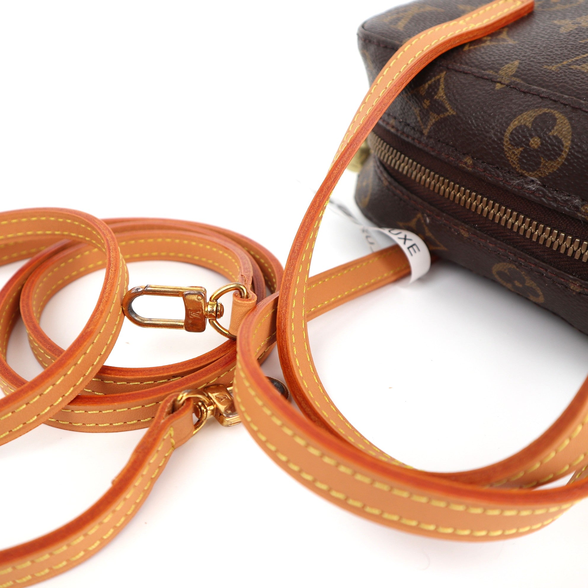 Louis Vuitton Monogram Spontini Shoulder Bag C1713R | Pre-Owned Excellent Brown Monogram Canvas