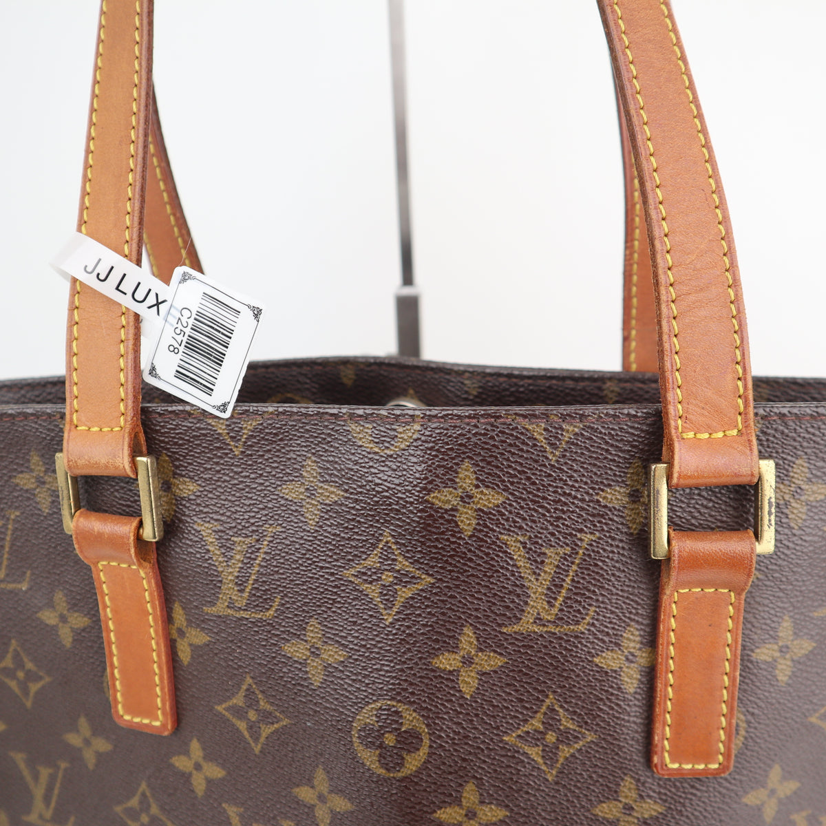 C2578 Louis Vuitton Tote Bag Vavin GM Monogram Canvas | Pre-Owned Very Good Brown Canvas Monogram