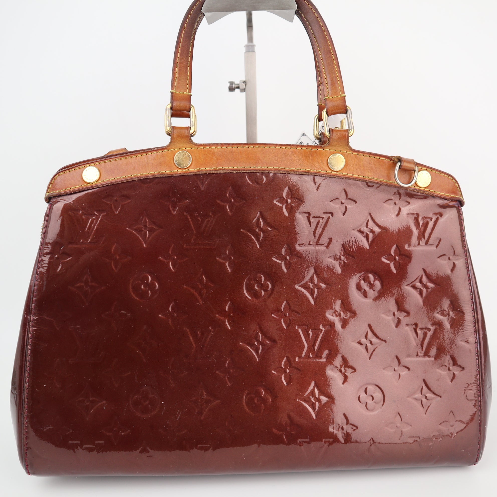 Louis Vuitton Monogram Brea Vernis MM Shoulder Bag C1718 | Pre-Owned Good Brown Monogram Canvas