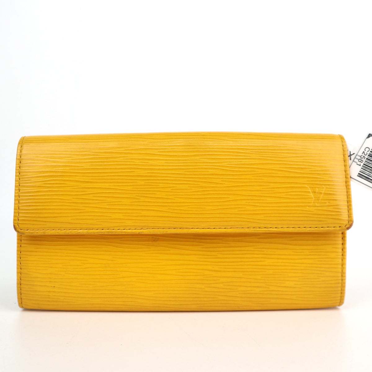 C2581 Louis Vuitton Wallet Yellow Epi Walle | Pre-Owned Very Good Yellow Leather