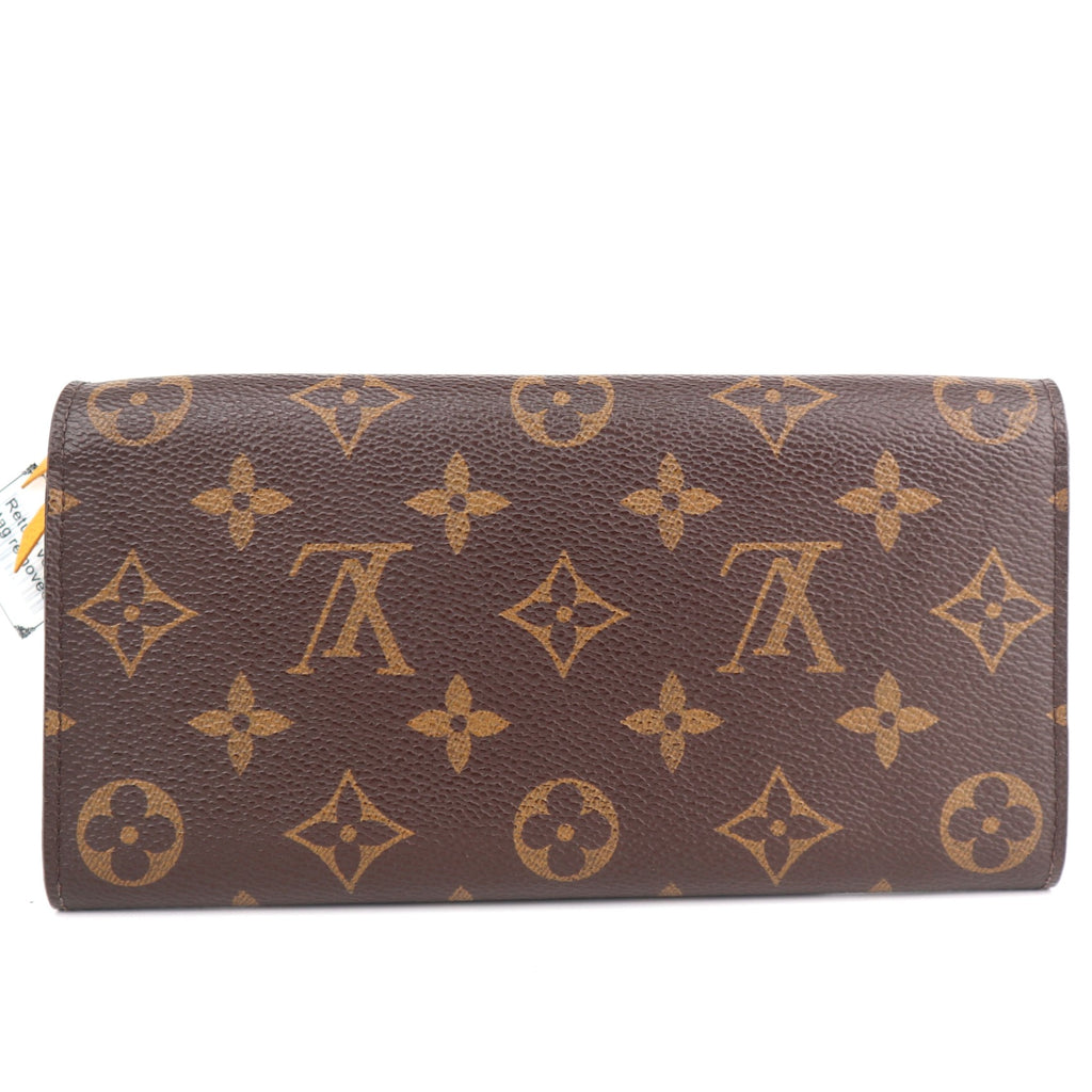 C2583 Louis Vuitton Wallet Monogram Emille Wallet yellow | Pre-Owned Very Good Yellow Canvas Monogram