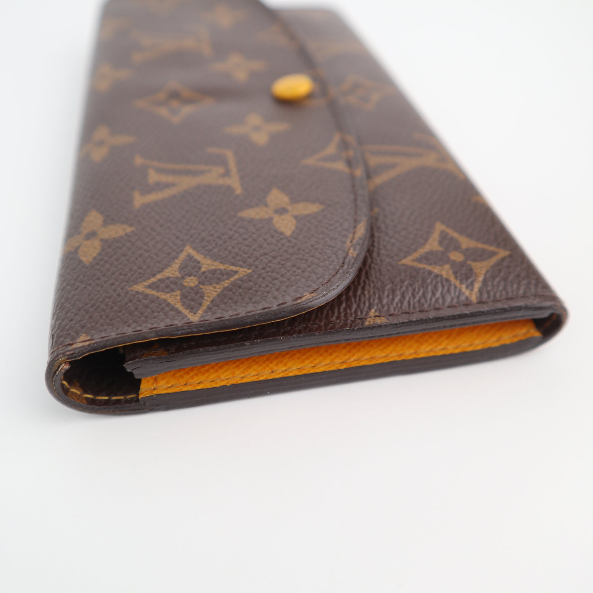 C2583 Louis Vuitton Wallet Monogram Emille Wallet yellow | Pre-Owned Very Good Yellow Canvas Monogram