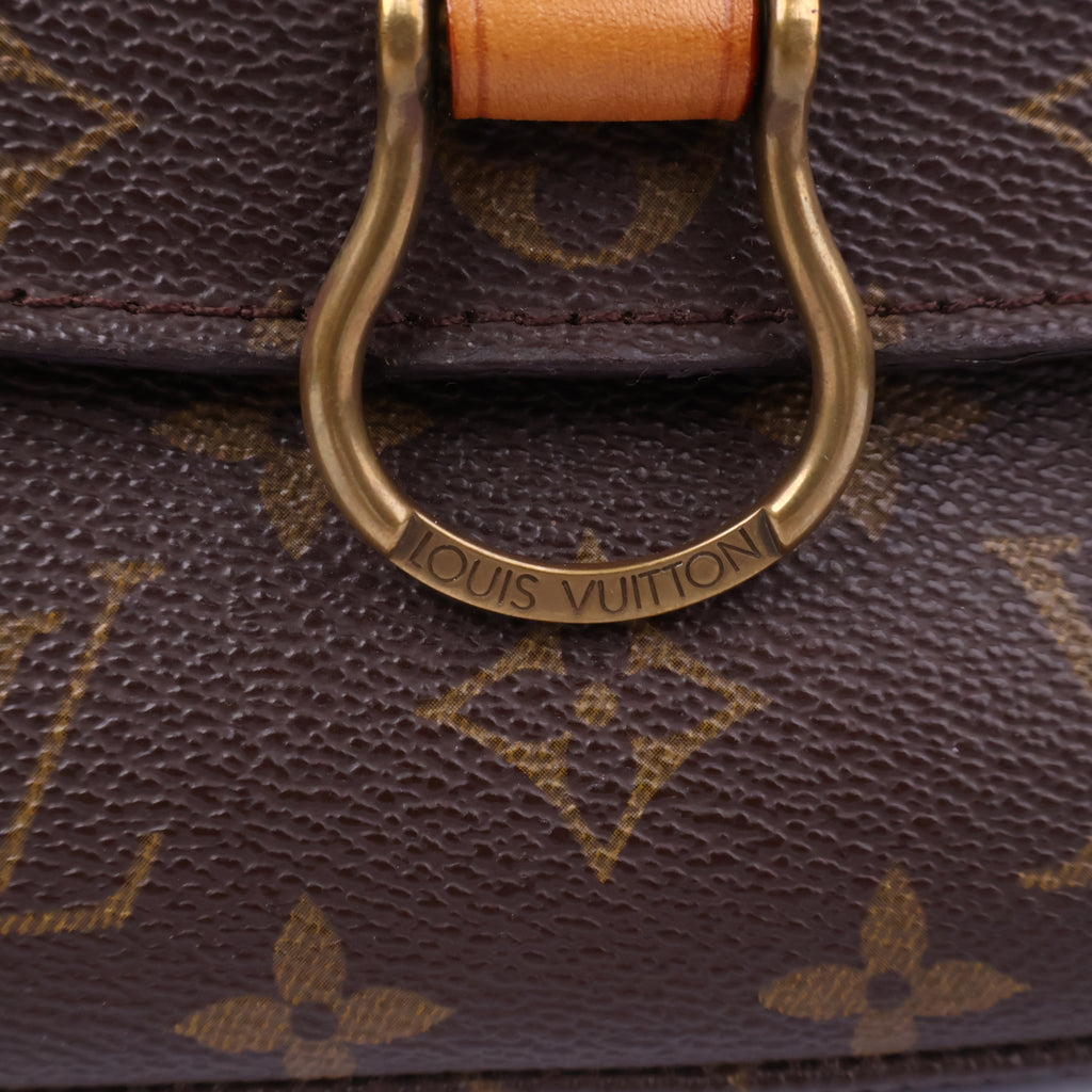 J2696 Louis Vuitton Shoulder Bag Monogram Saint-Cloud | Pre-Owned Excellent Brown Monogram Coated canvas
