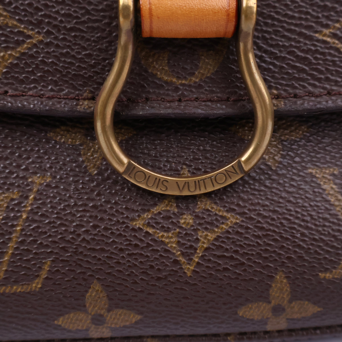 J2696 Louis Vuitton Shoulder Bag Monogram Saint-Cloud | Pre-Owned Excellent Brown Monogram Coated canvas