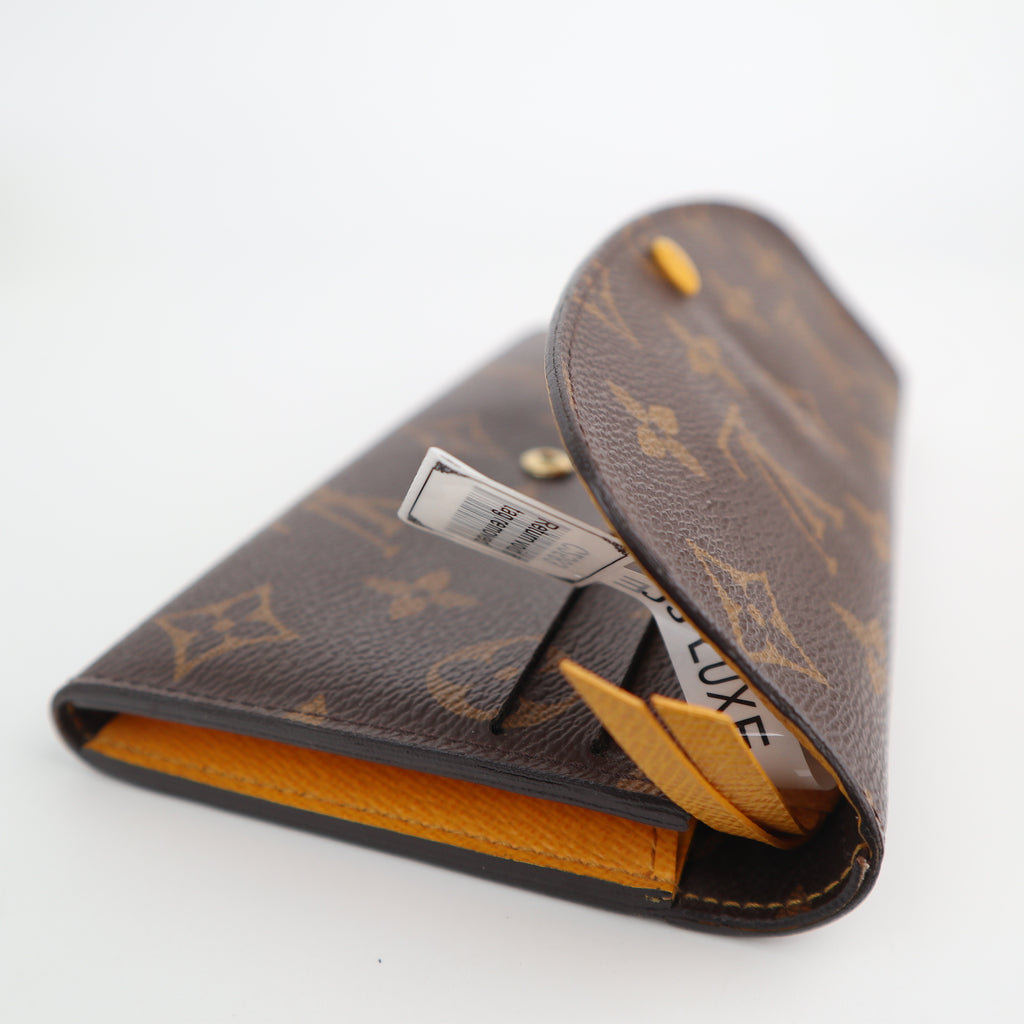 C2583 Louis Vuitton Wallet Monogram Emille Wallet yellow | Pre-Owned Very Good Yellow Canvas Monogram