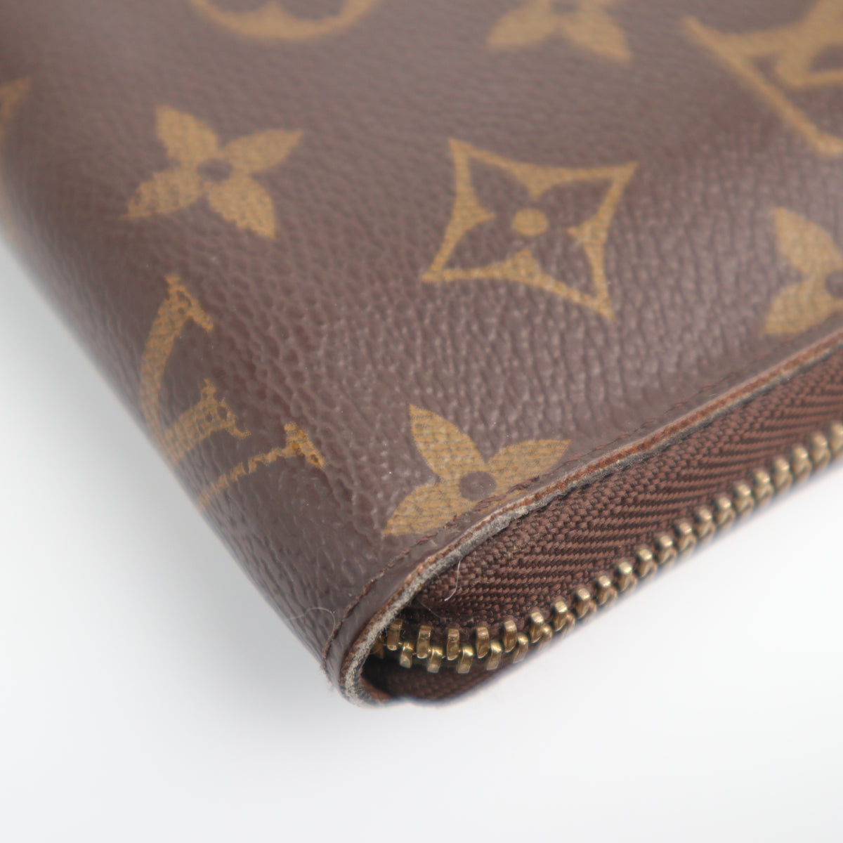 C2584 Louis Vuitton Wallet Monogram Zippy Organizer | Pre-Owned Very Good Brown Canvas Monogram