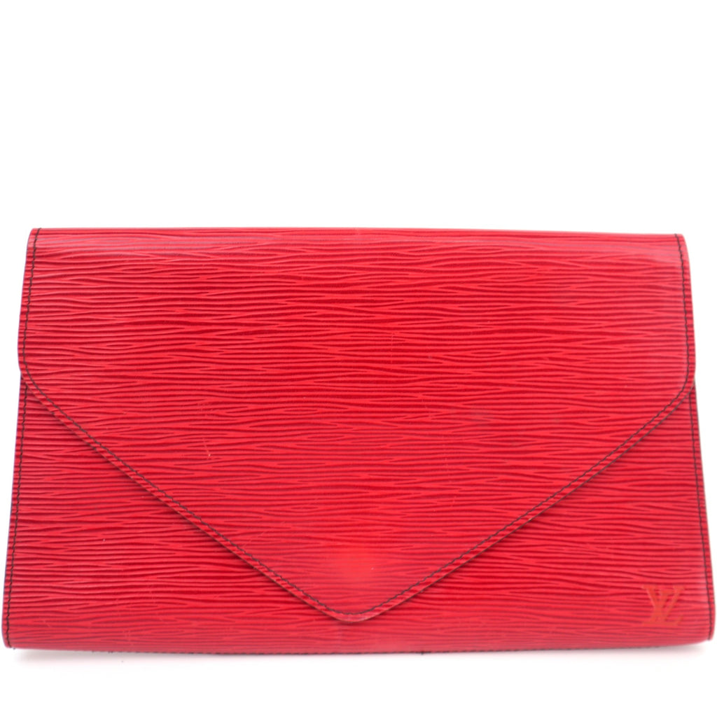 C2585 Louis Vuitton Clutch Bag Art Deco Epi | Pre-Owned Very Good Leather