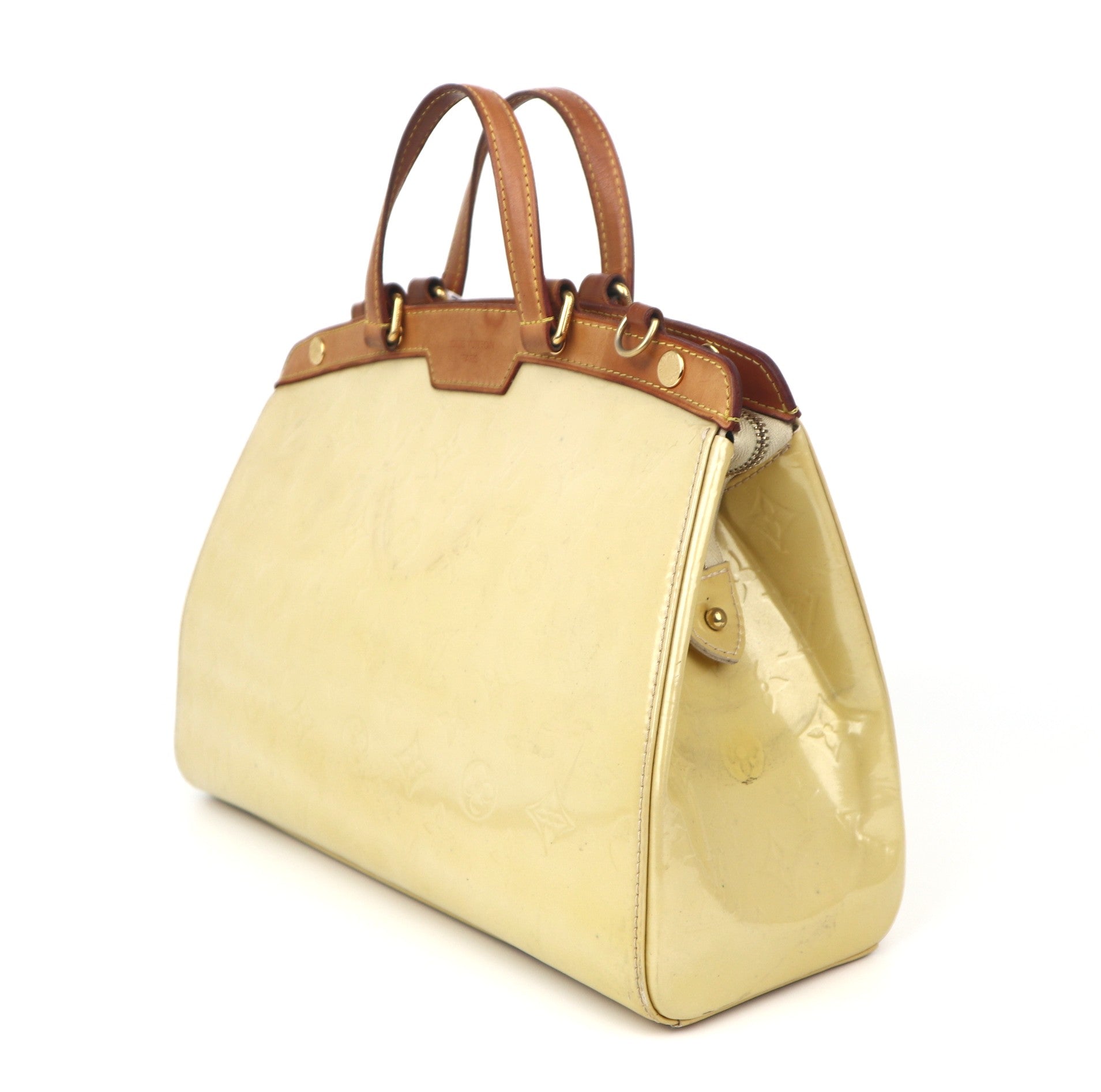 C1130 Louis Vuitton Vernis Leather Brea MM Bag - Pre Owned