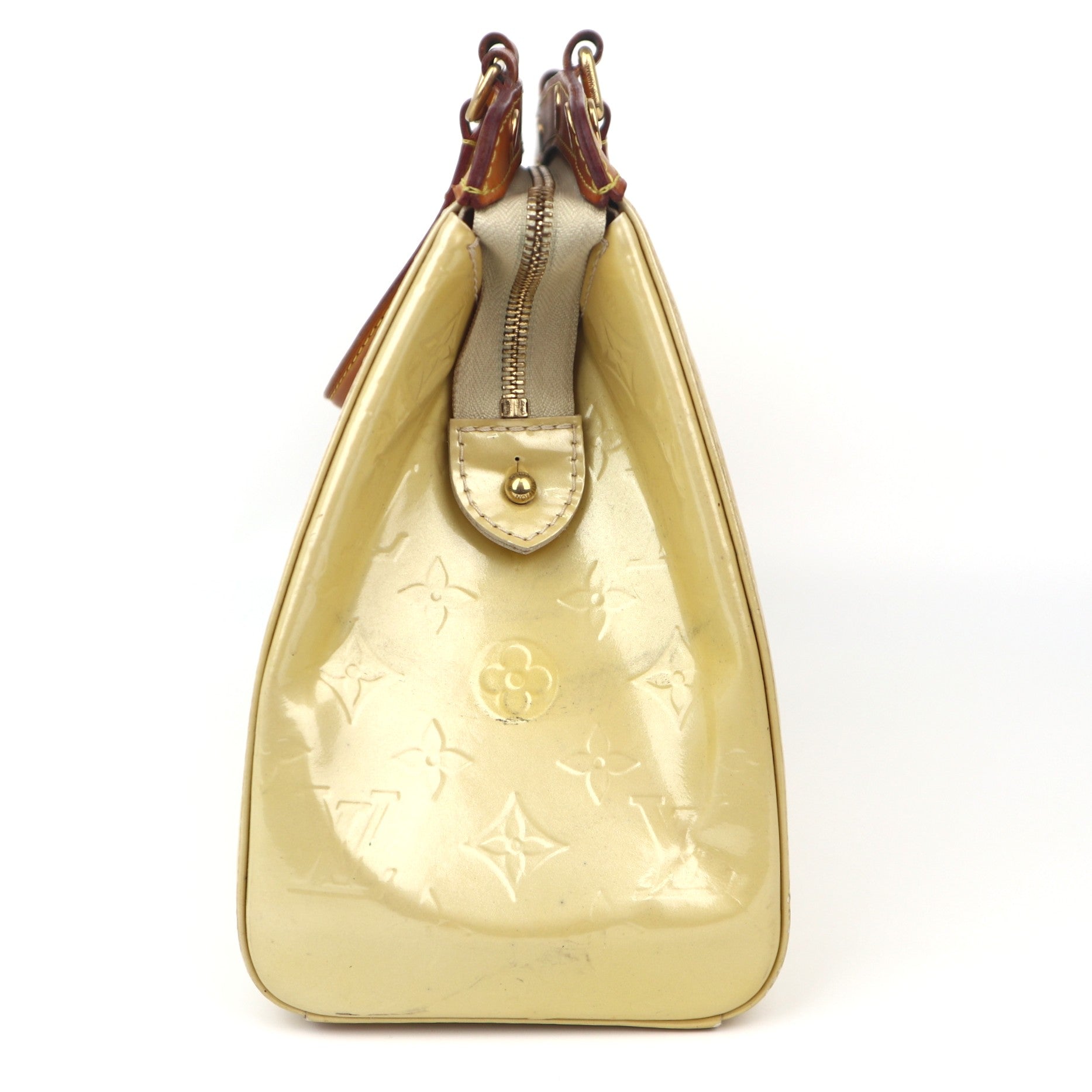 C1130 Louis Vuitton Vernis Leather Brea MM Bag - Pre Owned